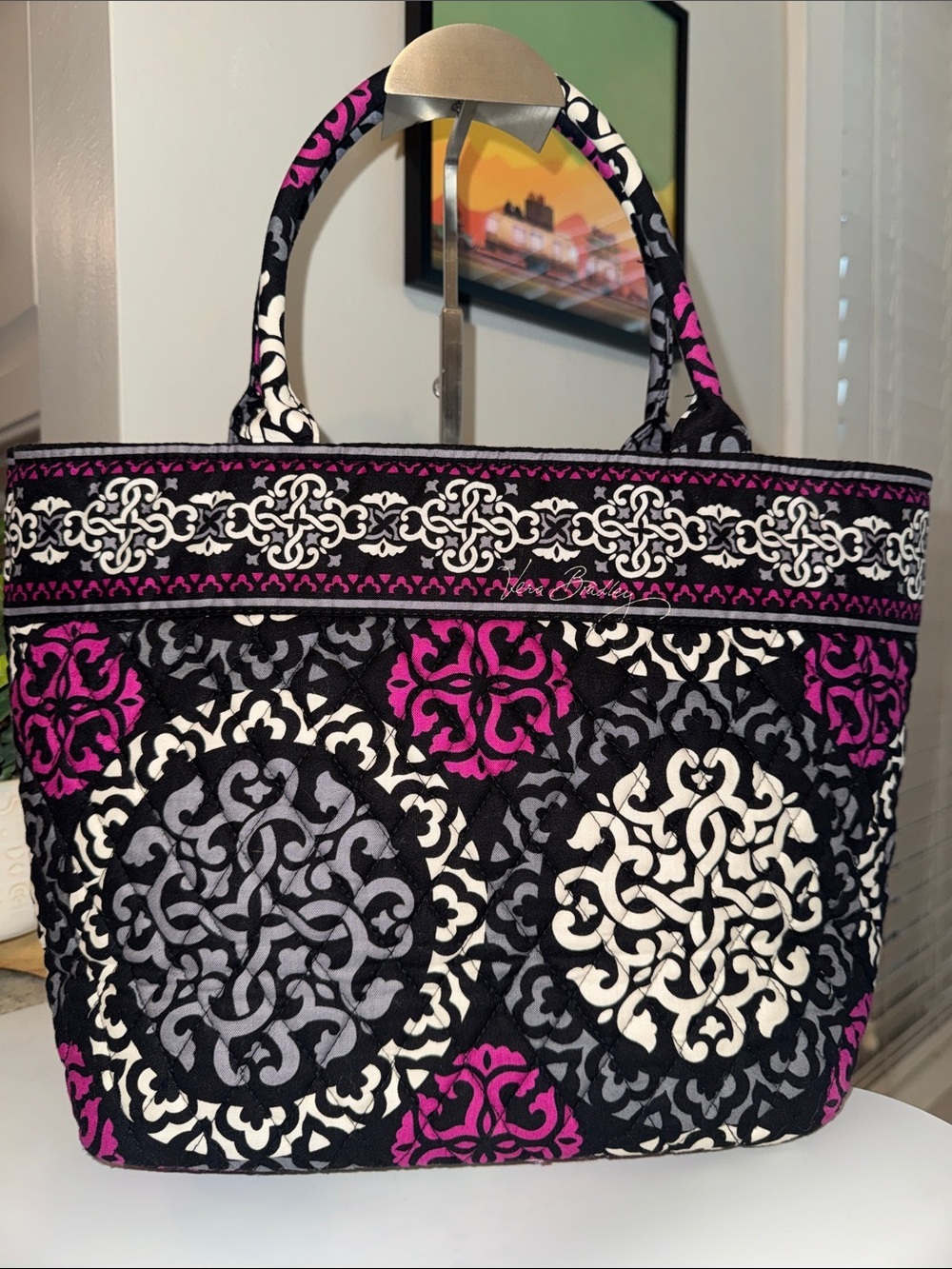 Vera Bradley Tote Canterberry Magenta